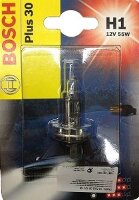 Лампа H1 55W 12V Plus 30 Bosch 1987301003