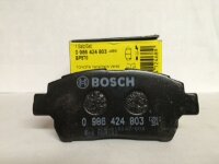 Колодки тормозные передние Toyota Bosch 0986424803