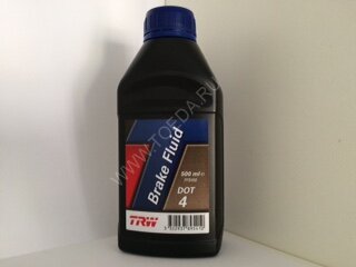 Тормозная жидкость DOT4 0,5 л. TRW PFB450